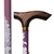 Orchid Adjustable & Foldable Luxe Walking Stick Default