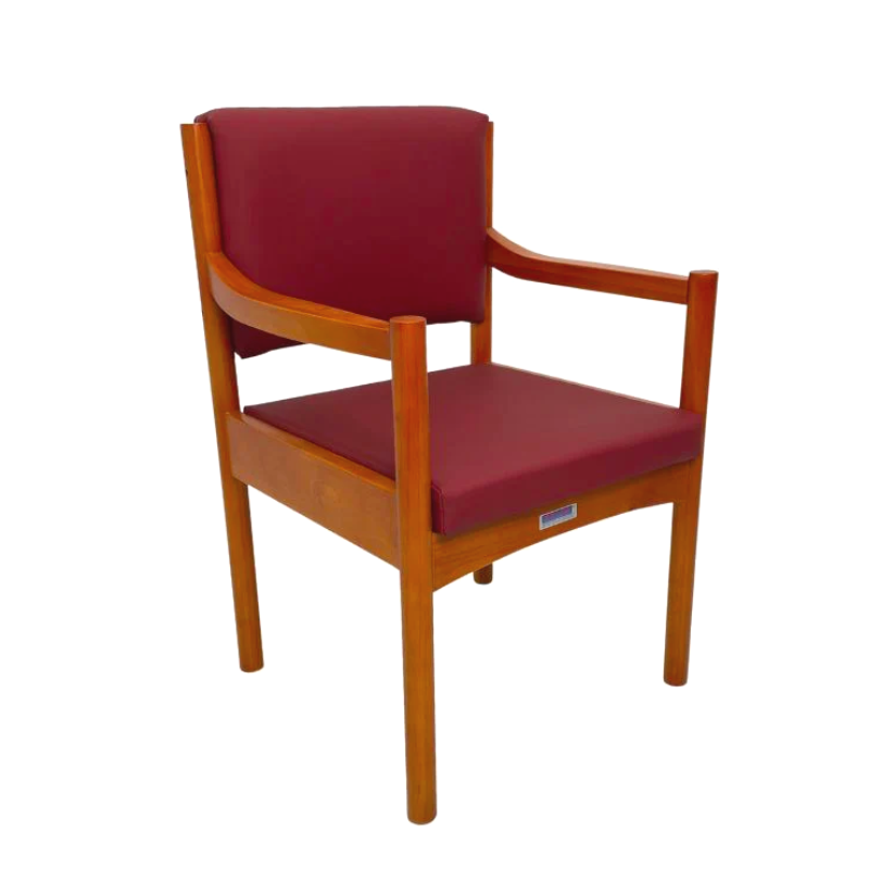 Low back wooden cheap chair